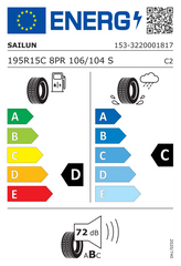 SL 87 | 195/80/R15 S (106/104)